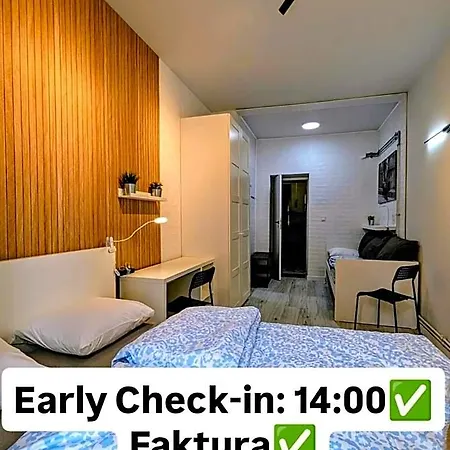 호스텔 Fabryczna Centrum 우치